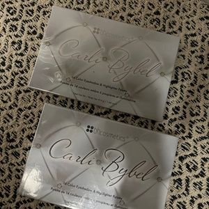 2 Carli Bybel BH cosmetics makeup palletes